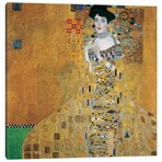 Portrait Of Adele Bloch-Bauer I, 1907 by Gustav Klimt (18"H x 18"W x 0.75"D)