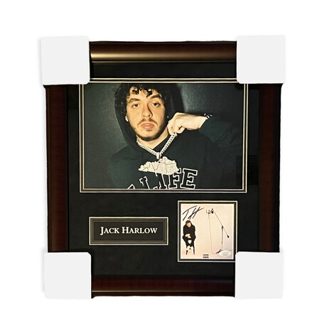 Jack Harlow // Autographed CD Cover + Framed