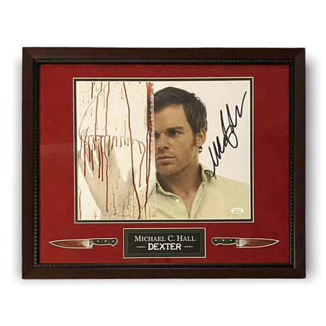 Michael C. Hall // Dexter // Autographed Photograph + Framed Ver. 2