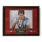 Michael C. Hall // Dexter //  Autographed Photograph + Inscription + Framed Ver. 2