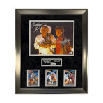 Michael J. Fox & Christopher Lloyd // Back To The Future // Autographed Photograph + Framed