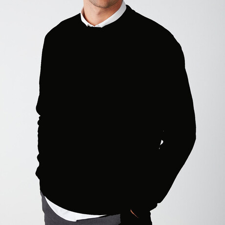Comfort Fit Sweatshirt // Black (S)