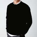 Comfort Fit Sweatshirt // Black (M)