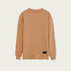 Comfort Fit Sweatshirt // Brown (M)