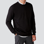 Comfort Fit Sweatshirt // Black (M)