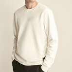 Comfort Fit Sweatshirt // White (M)