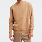 Comfort Fit Sweatshirt // Brown (M)