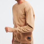 Comfort Fit Sweatshirt // Brown (M)
