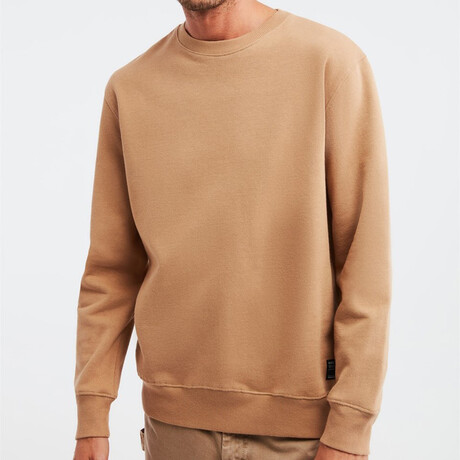 Comfort Fit Sweatshirt // Brown (S)