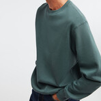 Comfort Fit Sweatshirt // Green (S)