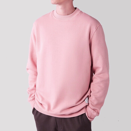Comfort Fit Sweatshirt // Pink (S)