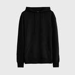 Comfort Fit Hoodie // Black (S)