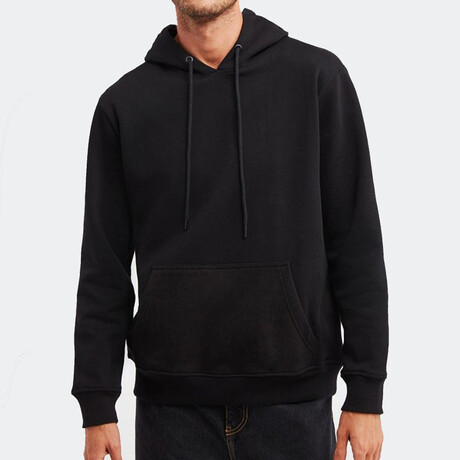 Comfort Fit Hoodie // Black (S)