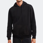 Comfort Fit Hoodie // Black (S)