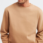 Comfort Fit Sweatshirt // Brown (M)