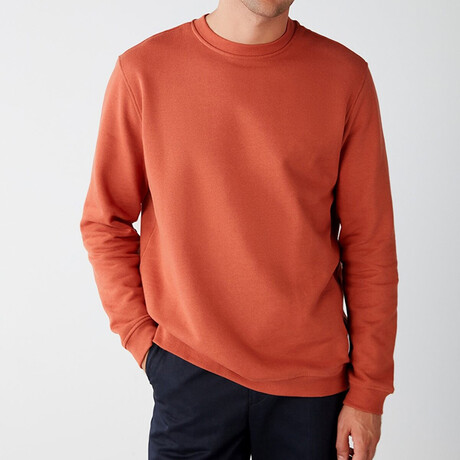 Comfort Fit Sweatshirt // Brick (S)