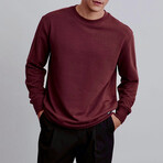 Comfort Fit Sweatshirt // Maroon (M)