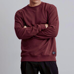 Comfort Fit Sweatshirt // Maroon (M)