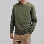 Comfort Fit Sweatshirt // Khaki (S)