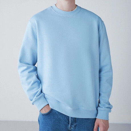 Comfort Fit Sweatshirt // Light Blue (S)