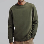 Comfort Fit Sweatshirt // Khaki (S)