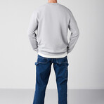 Comfort Fit Sweatshirt // Light Gray (M)