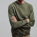 Comfort Fit Sweatshirt // Khaki (S)