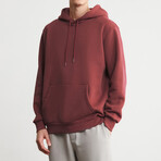 Comfort Fit Hoodie // Maroon (M)