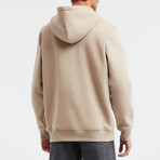 Comfort Fit Hoodie // Beige (M)