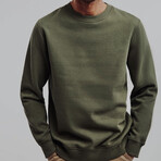 Comfort Fit Sweatshirt // Khaki (S)