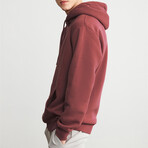 Comfort Fit Hoodie // Maroon (M)