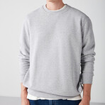 Comfort Fit Sweatshirt // Light Gray (M)