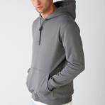 Comfort Fit Hoodie // Dark Gray (S)