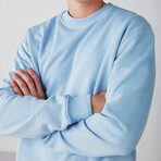 Comfort Fit Sweatshirt // Light Blue (M)
