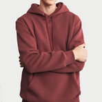 Comfort Fit Hoodie // Maroon (M)