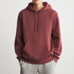 Comfort Fit Hoodie // Maroon (M)
