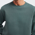 Comfort Fit Sweatshirt // Green (S)