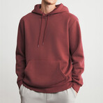 Comfort Fit Hoodie // Maroon (M)