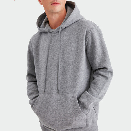 Comfort Fit Hoodie // Light Gray (S)