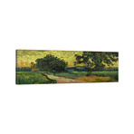 Landscape at Twilight by Vincent van Gogh (16"H x 48"W x 0.75"D)