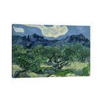 Olive Trees with the Alpilles in the Background by Vincent van Gogh (18"H x 26"W x 0.75"D)