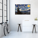 The Starry Night by Vincent van Gogh (18"H x 26"W x 0.75"D)