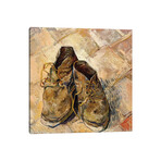 Shoes, 1888 by Vincent van Gogh (18"H x 18"W x 0.75"D)