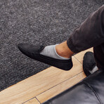 Men's Moccasin // Black (US: 9.5)