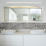 Stone Tile Frieze Stickers // Set of 6 (11.7"H x 11.7"W Area)