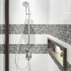 Stone Tile Frieze Stickers // Set of 6 (11.7"H x 11.7"W Area)