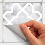 Authentic Kinila Cement Tile Stickers // Set of 30 (19.5"H x 23.4"W Area)