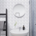 Authentic Kinila Cement Tile Stickers // Set of 30 (19.5"H x 23.4"W Area)