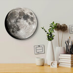 The Moon by Epic Portfolio (12"H x 0.2"W x 12"D)