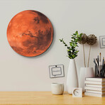 Planet Mars by Epic Portfolio (12"H x 0.2"W x 12"D)